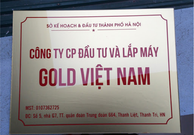 Báo Giá Bảng Hiệu Công Ty – Biển Hiệu Công Ty Đẹp Chất Lượng