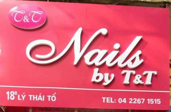 25+ Mẫu bảng hiệu nail đẹp, sang trọng, cuốn hút nhất 2024