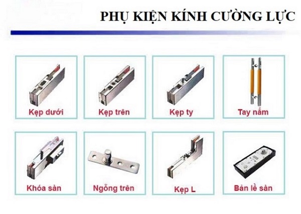 phụ kiện cửa kính cường lực